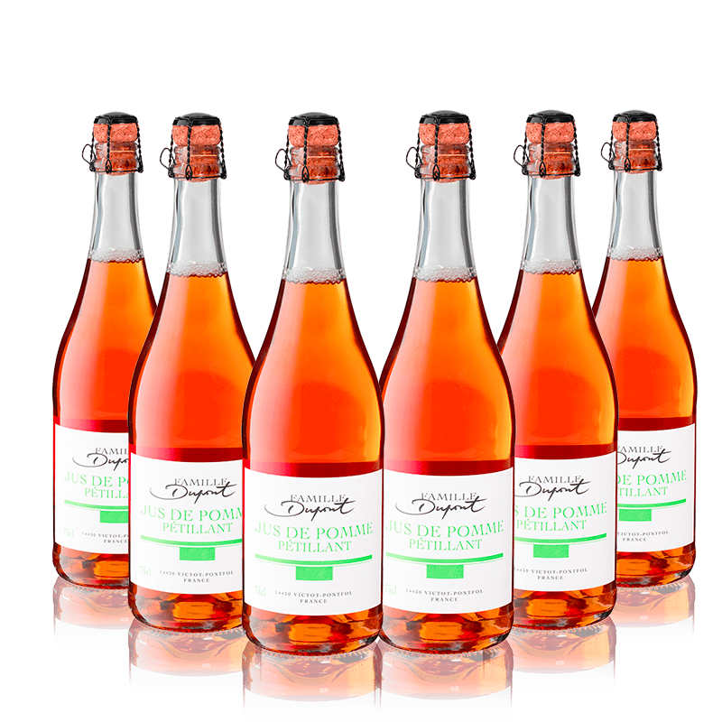 Dupont, Jus de Pomme Pétillant (Alkoholfri), 6 fl